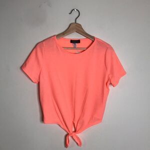 Adara ladies coral pink lightweight shirt size XL juniors